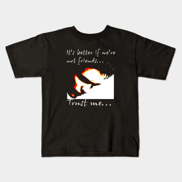 Twilight Quotes Kids T-Shirt by Stephensb Dominikn